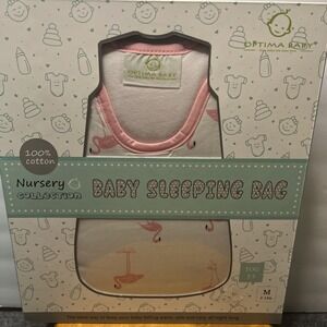 Optima Baby Sleeping‎ Bag Nursery Collection Flamingo Print - Size 2-12 Month